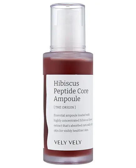 Vely Vely Сыворотка с экстрактом гибискуса и пептидами для упругости кожи Hibiscus Peptide Core Ampoule 40 мл