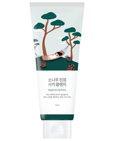 Round Lab Очищающая пенка с экстрактом сосны и центеллы Pine Calming Cica Cleanser 150 мл