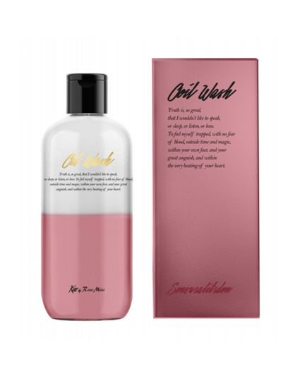 Kiss by Rosemine Гель для душа «древесно-мускусный аромат» - Fragrance oil wash glamour, 300мл