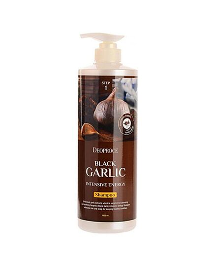 Deoproce Шампунь с экстрактом черного чеснока - Black garlic intensive energy shampoo,1000мл