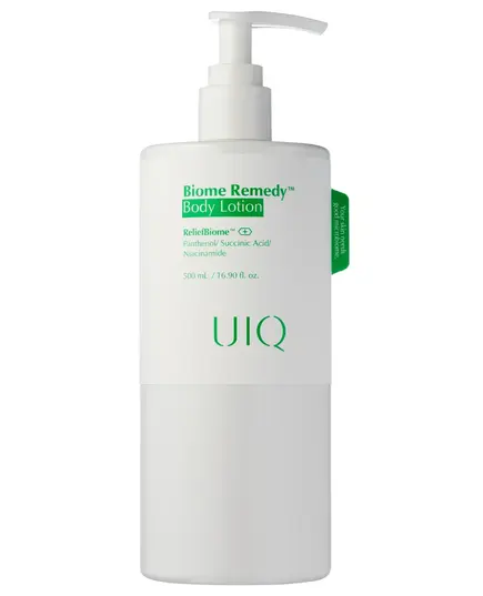 UIQ Легкий успокаивающий лосьон для тела с постбиотиками и пантенолом Biome Remedy Body Lotion 500 мл