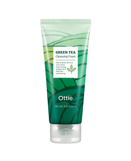 Ottie Пенка для умывания с зеленым чаем Green Tea Cleansing Foam 150 мл