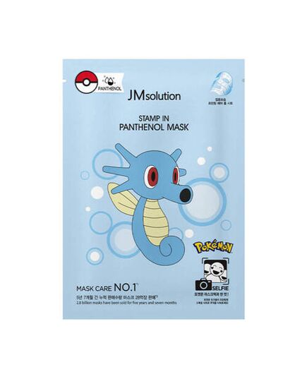 JMsolution Маска тканевая увлажняющая с пантенолом - Stamp in panthenol mask pokemon  30мл