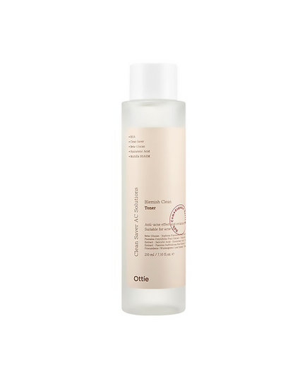 Ottie Обновляющий тонер для проблемной кожи с салициловой кислотой Blemish Clean Toner 210 мл