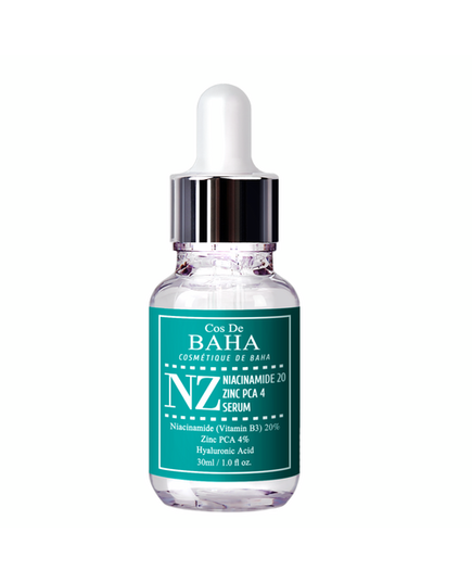 Cos De BAHA Сыворотка укрепляющая для сужения пор - Niacinamide 20 zinc pca 4 (NZ), 30мл