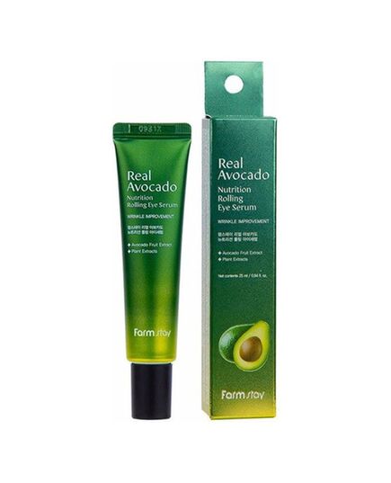 FarmStay Сыворотка-роллер для кожи вокруг глаз - Real Avocado Nutrition Rolling Eye Serum, 25мл