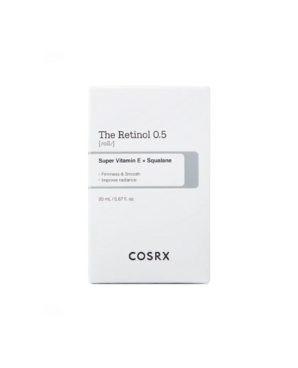 Cosrx Масло для зрелой и сухой кожи с ретинолом - The retinol 0.5 oil, 20мл